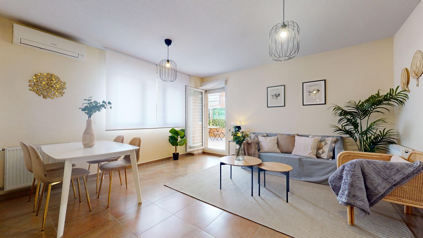 Proyecto de Home Staging en un piso de 3 dormitorios en Valdemoro