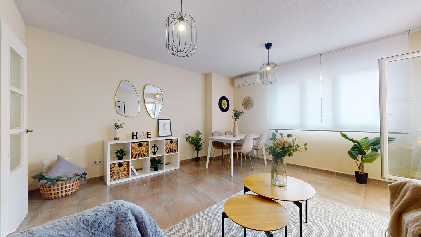 Proyecto de Home Staging en un piso de 3 dormitorios en Valdemoro
