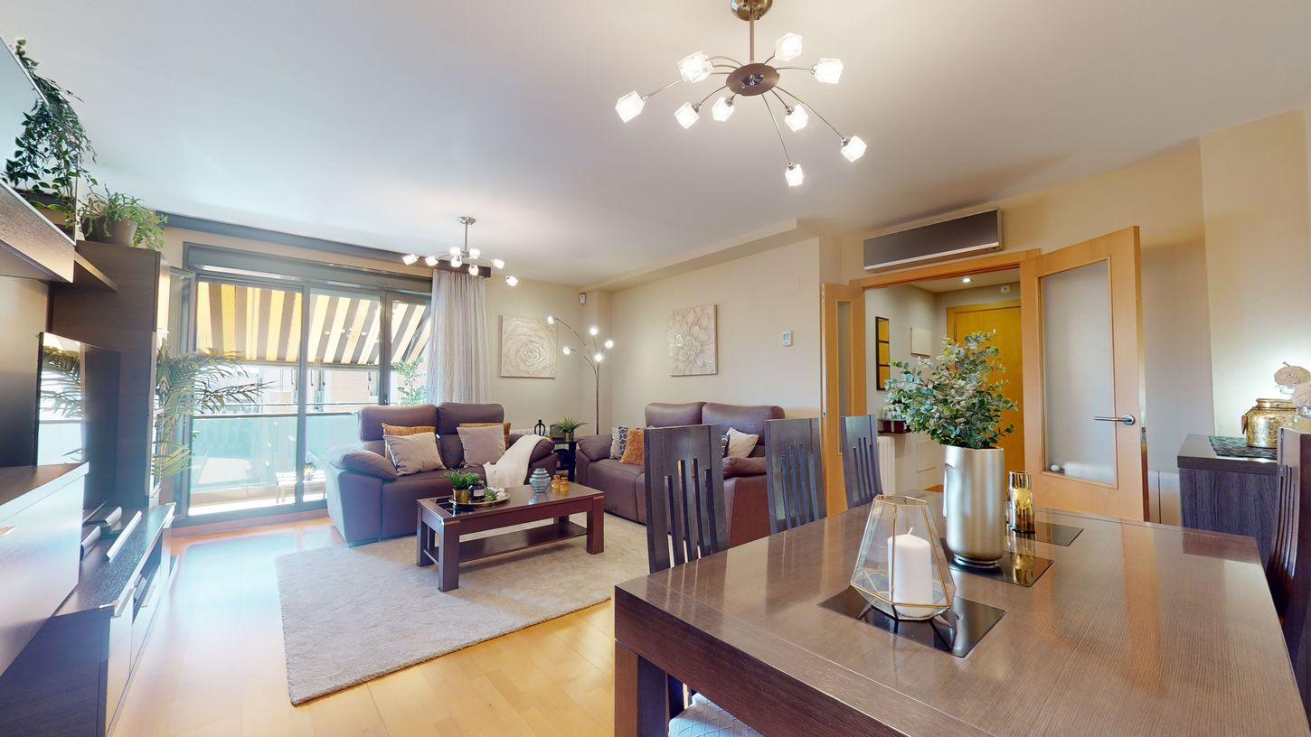 Proyecto de Home Staging en un piso de 4 dormitorios en Valdemoro