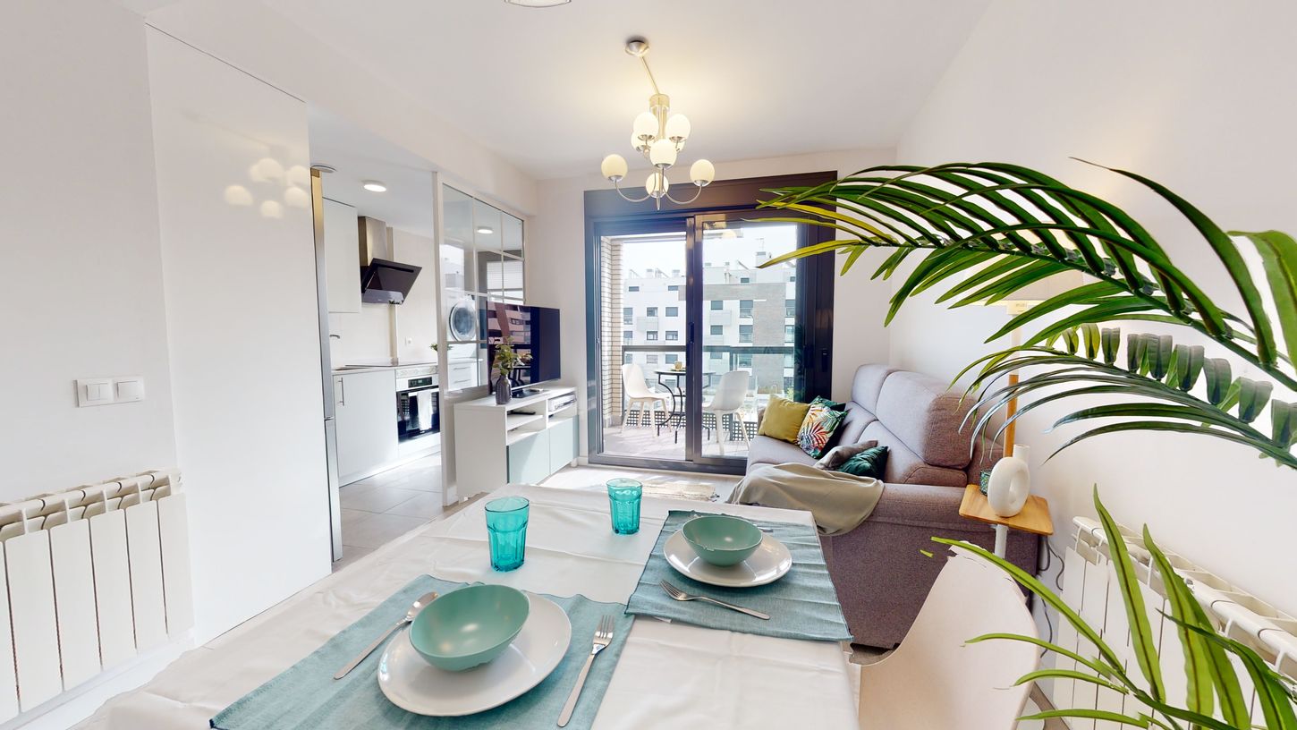Proyecto de Home Staging en un piso de una habitación en Valdemoro