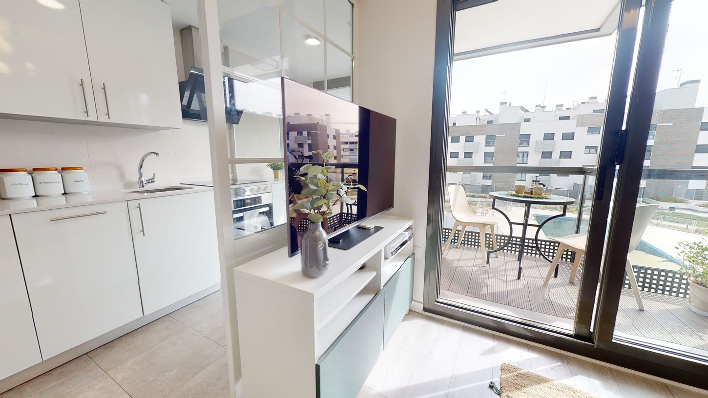Proyecto de Home Staging en un piso de una habitación en Valdemoro