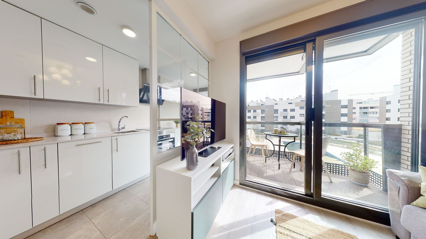 Proyecto de Home Staging en un piso de una habitación en Valdemoro