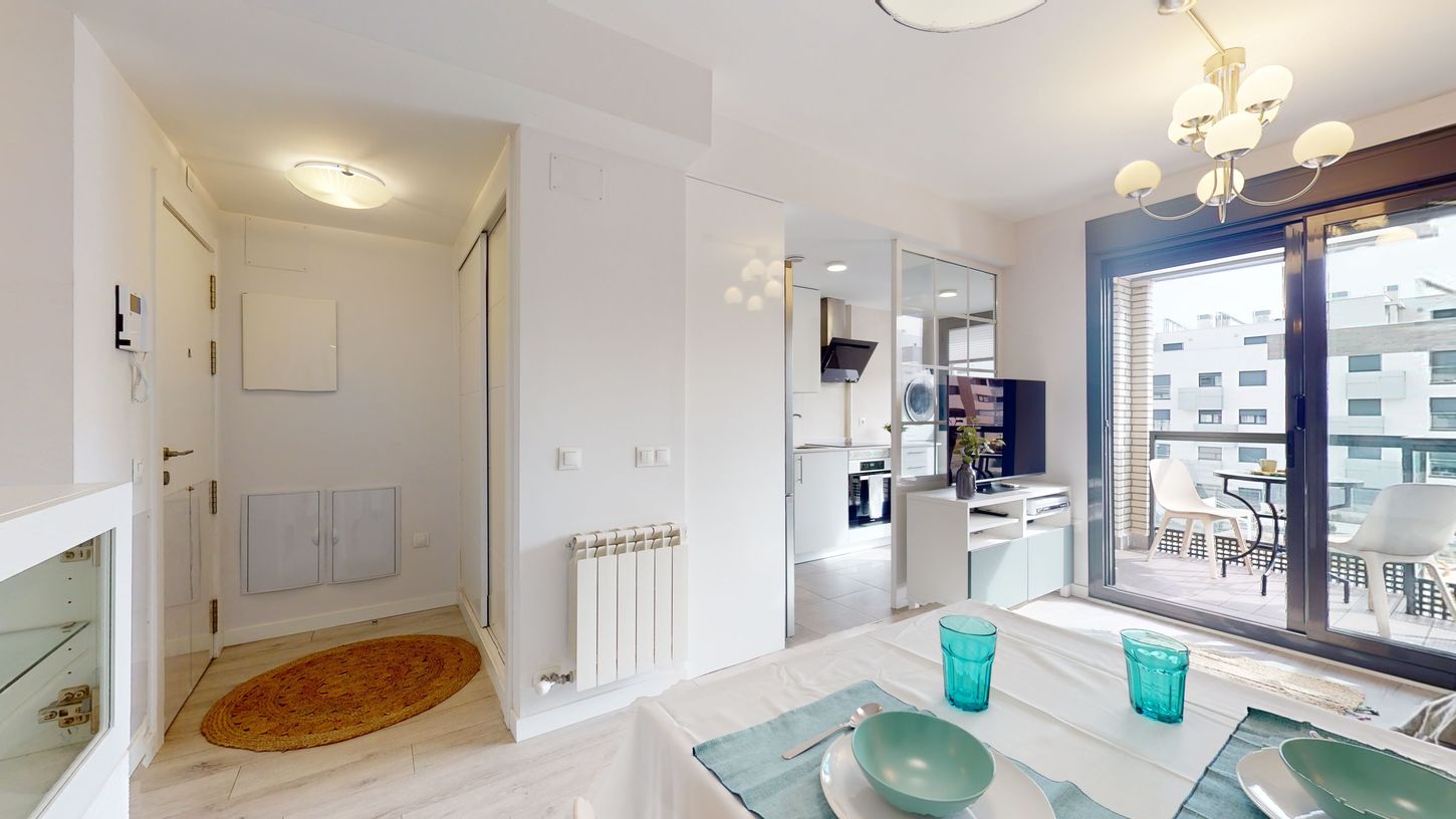 Proyecto de Home Staging en un piso de una habitación en Valdemoro