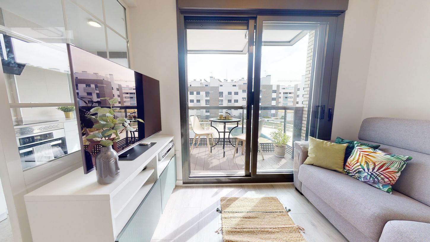Proyecto de Home Staging en un piso de una habitación en Valdemoro